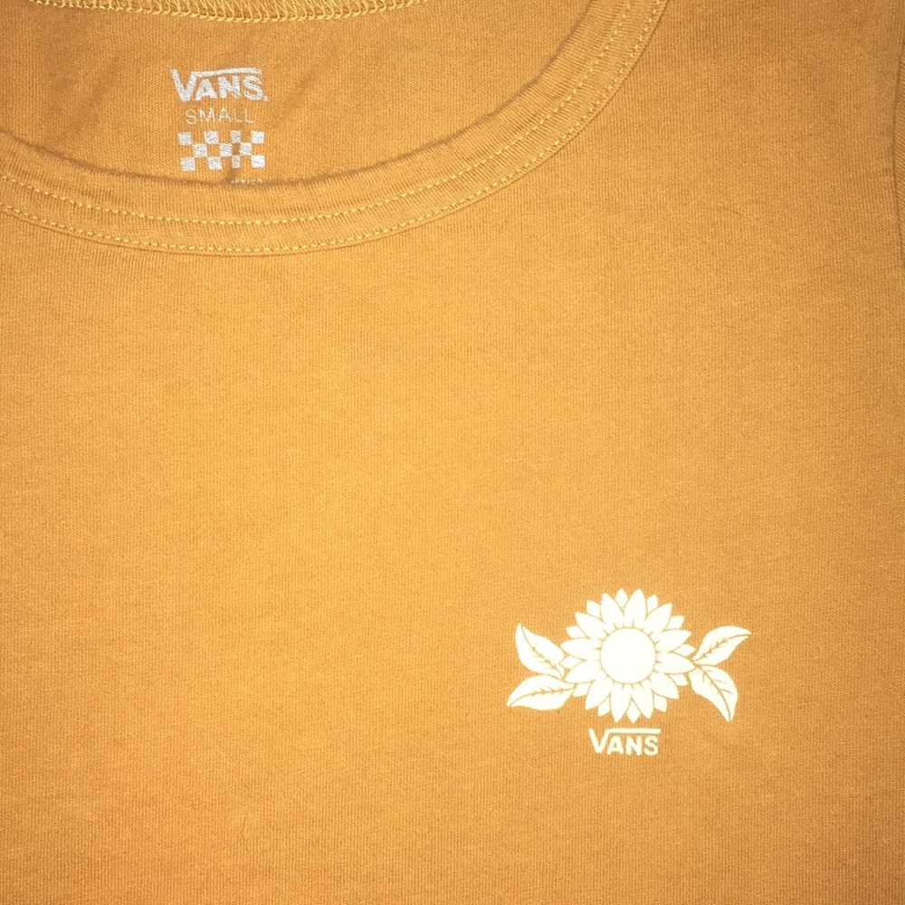 Need gone ASAP Mustard Yelliw Vans shirt